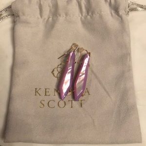 Kendra Scott Amethyst Earrings